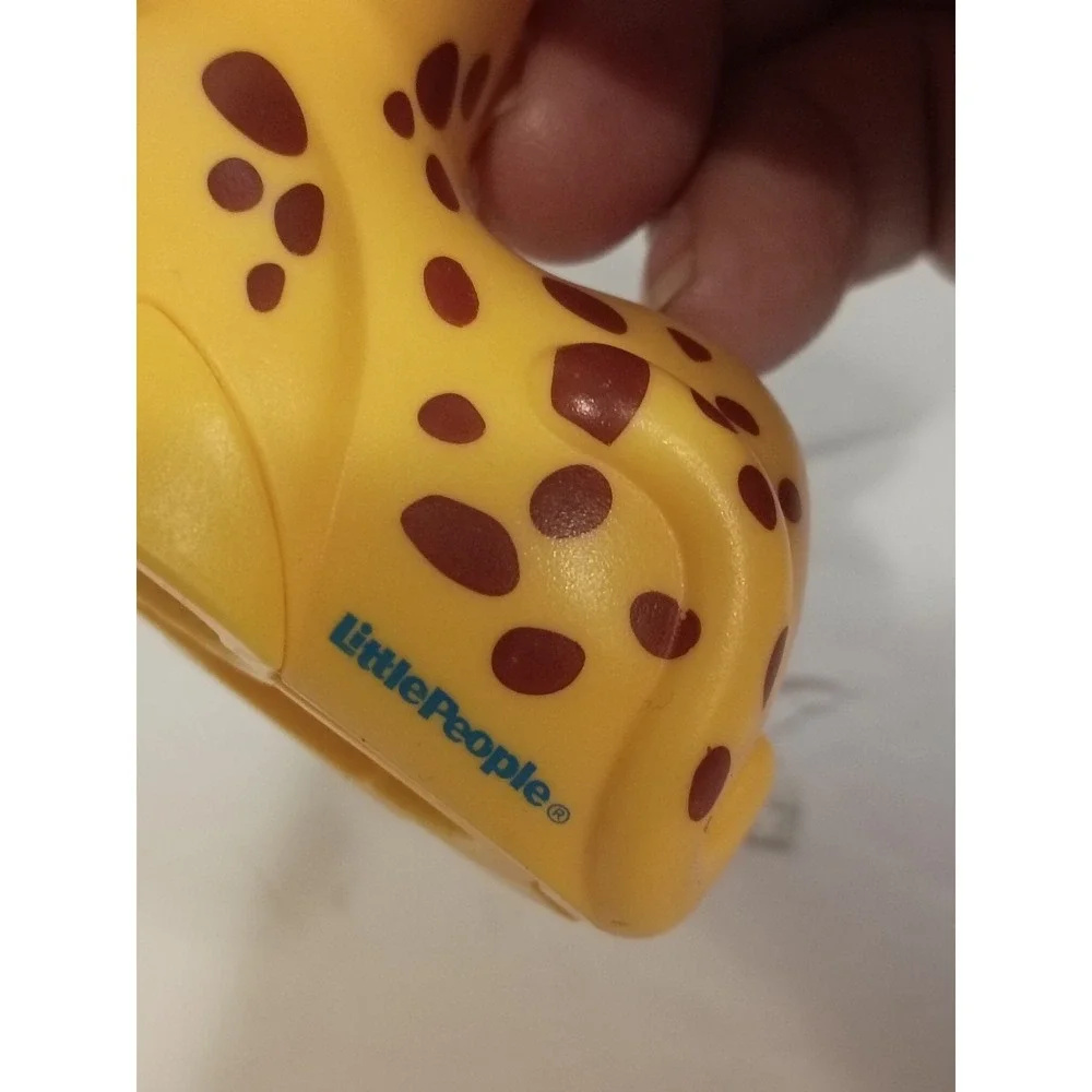Little People Fisher-Price Animal Train Pieces Replacements Leopard & Parrot